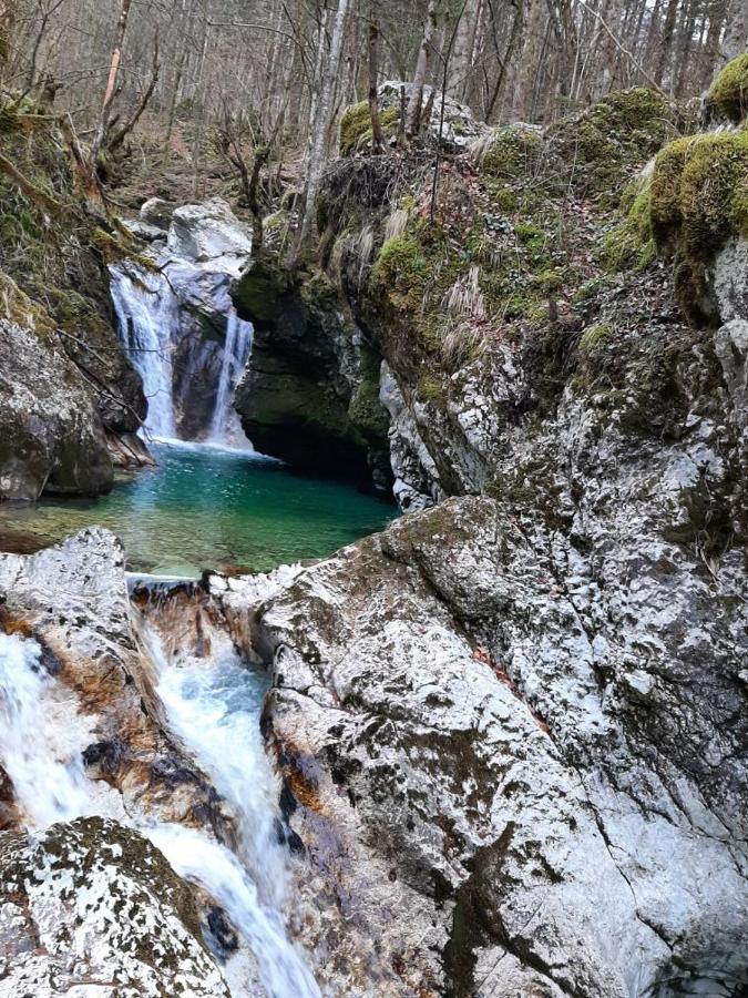 Appartamento Apartma Pri Soci Bovec Esterno foto