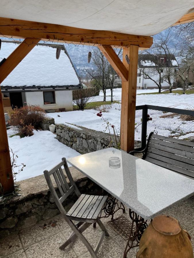 Appartamento Apartma Pri Soci Bovec Esterno foto