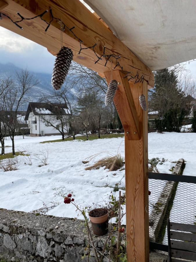 Appartamento Apartma Pri Soci Bovec Esterno foto